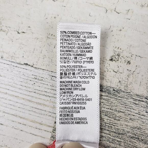 NWOT American Apparel Custom Purple Bleach Tie Dye Diagonal Box Tank Top Size XS - Picture 10 of 11